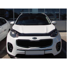 Дефлектор капоту мухобійка для Kia Sportage 2016-