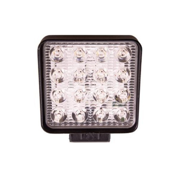 LED Додаткова Фара 110x110x72 мм 48W 6000К 9-36V (WLP-48328)