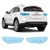 Антигравійна захисна бронеплівка за лекалами для Infiniti FX35/FX37/QX70 S51 facelift 2012-2017 - задні ліхтарі стопи