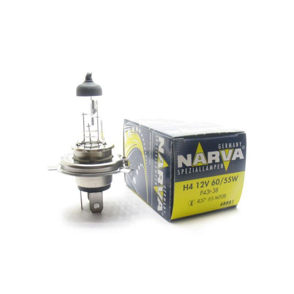 Автолампа галогенна Narva Standart / H4 / 60/55W / 12V / 1 шт (48881)