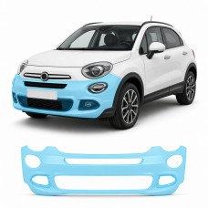 Антигравійна захисна бронеплівка за лекалами для Fiat 500X I facelift 2019-2023 - передній бампер