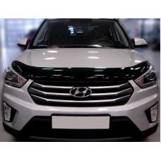 Дефлектор капоту мухобійка для Hyundai Creta 2015- / іх 25
