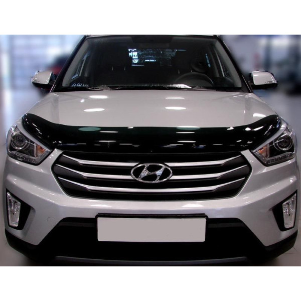 Дефлектор капоту мухобійка для Hyundai Creta 2015- / іх 25