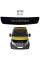 Дефлектор капота мухобойка Renault Master III 2010- (Евро Крипление) Voron Glass