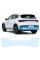 Антигравийная защитная бронепленка по лекалам для BYD Atto 3 (Yuan Plus) I 2022-2024 - задний бампер