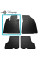 Водительский коврик в салон для Renault Sandero Stepway I 2008-2012