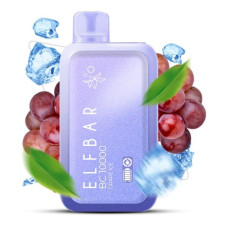 Elf Bar BC 10000 Затяжек Grape Ice (Виноград Лед) С Индикацией