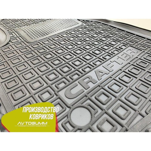 Водійський коврик в салон Volkswagen Crafter 2017- (Avto-Gumm)