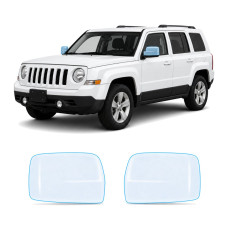 Антигравійна захисна бронеплівка за лекалами для Jeep Patriot MK facelift 2011-2017 - дзеркала