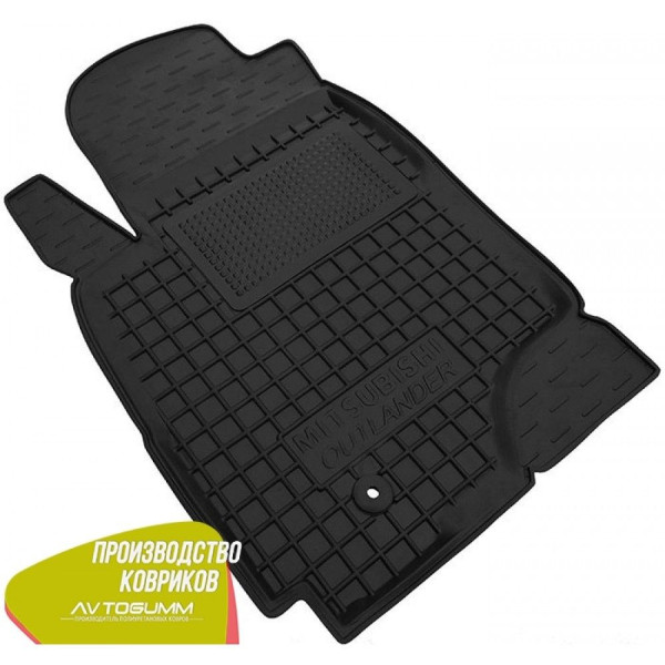 Водійський коврик в салон Mitsubishi Outlander 2003-2007 (АКПП) (Avto-Gumm)