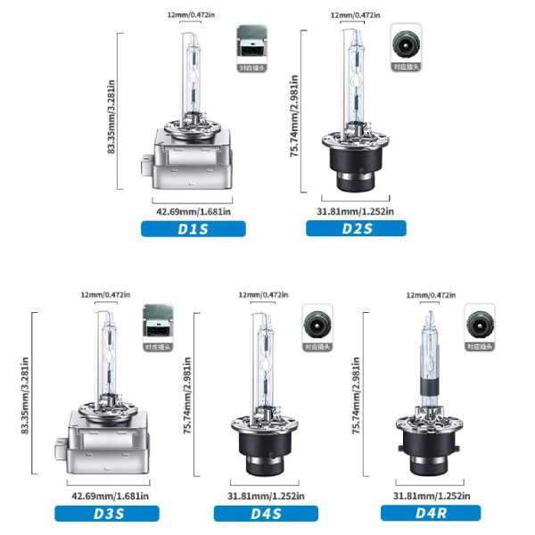 Ксенонова лампа Xenon D2S 6000K ​​35W Super Vision 2 шт (Цоколь Метал)