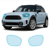 Антигравійна захисна бронеплівка за лекалами для Mini Countryman F60 facelift 2020-2023 - оптика (фари та ПТФ)
