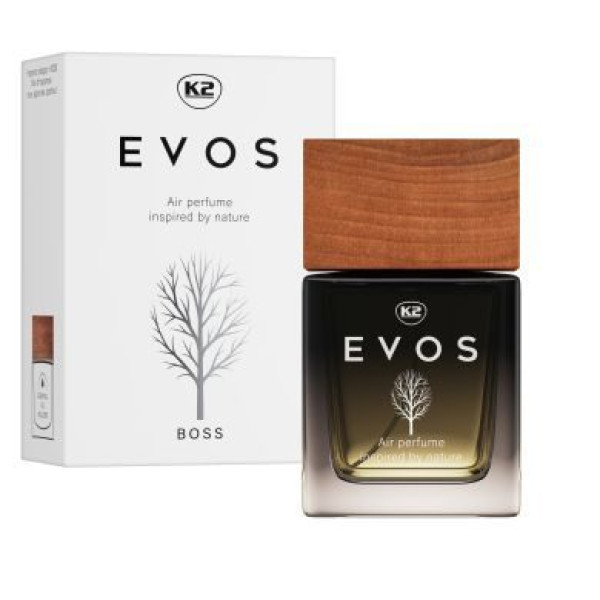 Ароматизатор воздуха спрей K2 Evos - Boss Деревянный V054 (К20486)