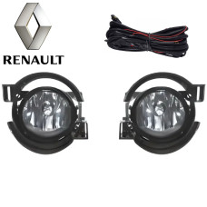 Противотуманные фары для Renault Logan 2005 / Scenic II / Laguna II /Megane II H11 55W с проводкой Комплект (RN-099B)