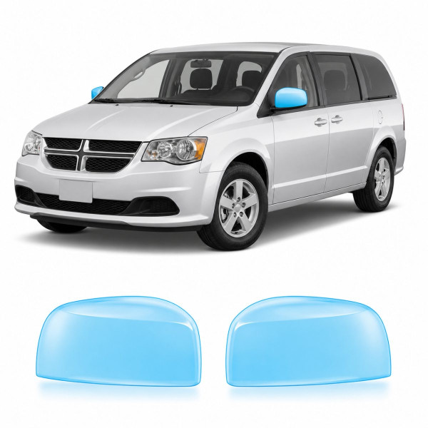 Антигравийная защитная бронепленка по лекалам для Dodge Grand Caravan V 2008-2020 - зеркала
