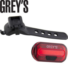 Велосипедний задній ліхтар Grey's LED 2 режими 30 х 10 х 55 мм 1 шт (GR11170)
