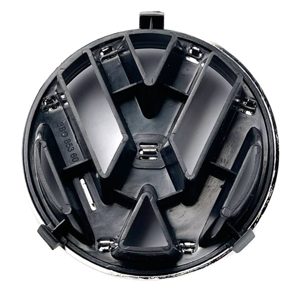 Эмблема для Volkswagen Golf 4 Passat B5 115 мм вставная Плоская (3B0 85 601)