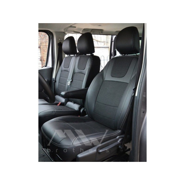 Авточохли модельні MW Brothers для Opel Vivaro ( 1+2 ) c 2014