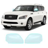 Антигравийная защитная бронепленка по лекалам для Infiniti QX80 Z62 2010-2017 - зеркала