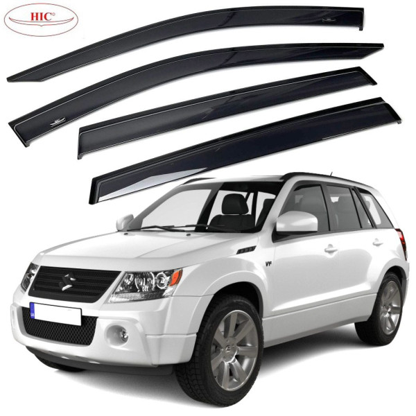 Дефлектори вікон вітровики HIC для Suzuki Grand Vitara 2005-2012 Оригінал (SU15)