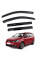 Дефлекторы окон ветровики Volkswagen Touran II 2010-2015 Минивэн Скотч 3M Voron Glass