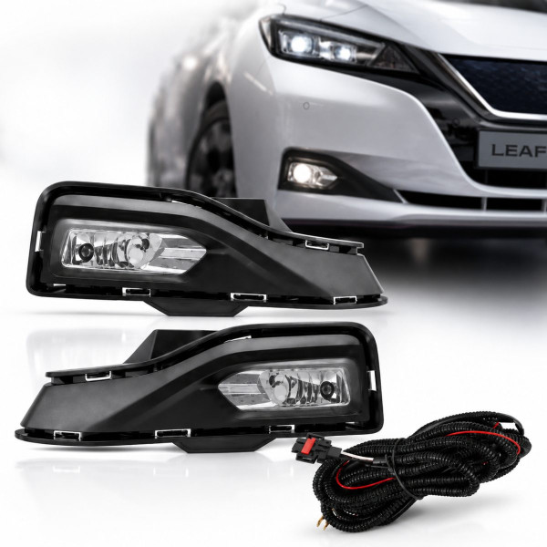 Противотуманные фары для Nissan Leaf 2019- H8 12V 55W с проводкой Комплект (OEM: Правая: 26150-8995A / 26150-8995F; левая: 26155-8995A / 26155-8995F) (NS-1341)