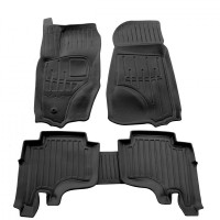 Комплект 3D ковриков в салон Jeep Grand Cherokee WK 2005-2010