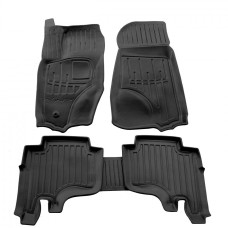 Комплект 3D ковриков в салон Jeep Grand Cherokee WK 2005-2010
