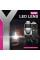 LED лампы автомобильные Y3 H4 110W (Линзованные D37 мм С Обманкой Canbus)