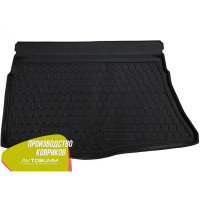 Автомобільний килимок в багажник Kia Ceed JD 2012- Hatcхечбекack base/mid / Гумо - пластик