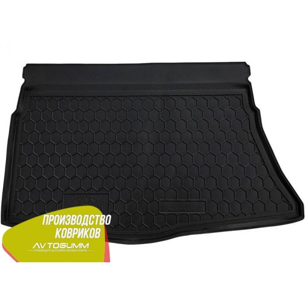 Автомобільний килимок в багажник Kia Ceed JD 2012- Hatcхечбекack base/mid / Гумо - пластик