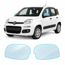 Антигравійна захисна бронеплівка за лекалами для Fiat Panda III 2011-2024 - дзеркала
