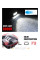 Дополнительная LED Фара Квадрат 120x100x60 мм с ДХО 45W 15W*3 10-30V (Крепления снизу)