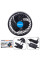 Автомобильный вентилятор Mitchell 6" 12V 12W на зажиме два режима (HX-T701E)