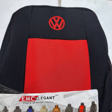 Чохли на сидіння модельні для Volkswagen Polo 2002-2009 Цілісна спинка