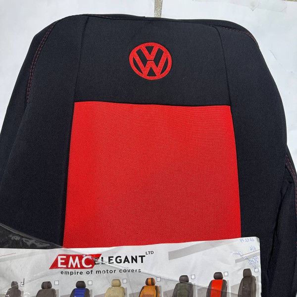 Чохли на сидіння модельні для Volkswagen Polo 2002-2009 Цілісна спинка