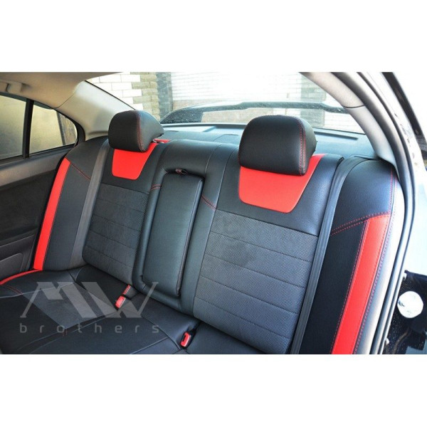 Авточехлы модельные MW Brothers для Mitsubishi Lancer X c 2007