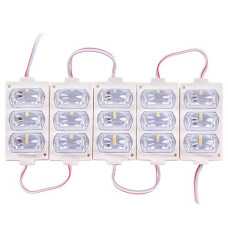 Cветодиодный модуль 12V 3 LED Белый свет 1 шт (AG-COB 7338-2835 W)