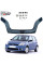 Дефлектор капоту мухобійка для Ford Fiesta 2002-2008 Євро Кріплення (Vip Tuning) FR12