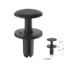 Клипса распорных подкрылок Honda (91514T0AA01) (C3782)
