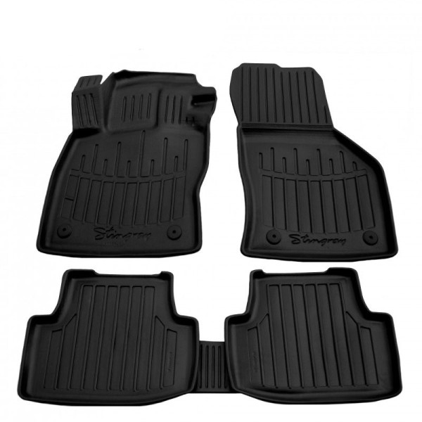 Автомобильные 3D коврики в салон для Volkswagen Passat B8 2014- Высокий борт