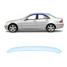 Антигравийная защитная бронепленка по лекалам для Mercedes-Benz C-Class W203 2000-2004 - зона крыши