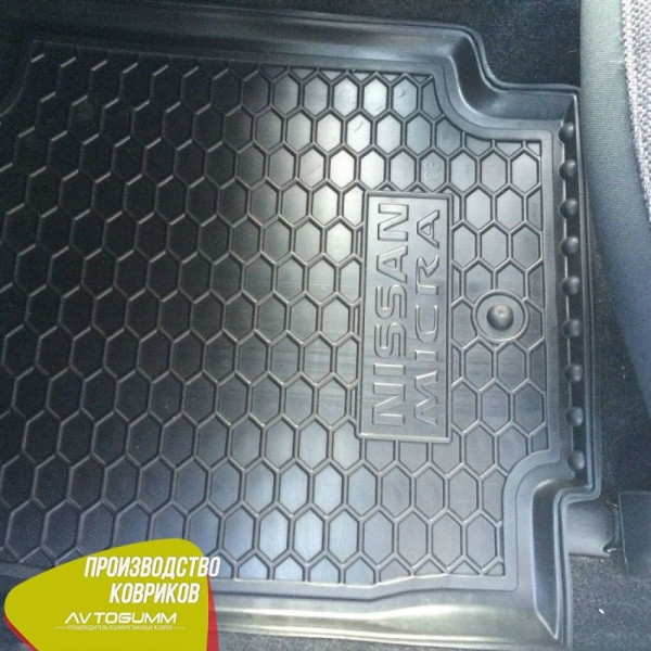 Автомобильные коврики в салон Nissan Micra (K12) 2002- (Avto-Gumm)