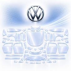 Антигравійна захисна бронеплівка за лекалами для Volkswagen Arteon I 2017-2020 - повний кузов
