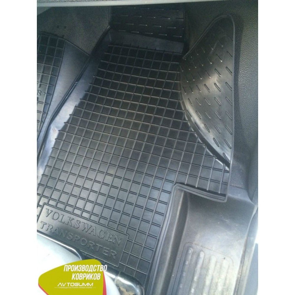 Автомобільні килимки в салон Volkswagen T5 Transporter 2003- (1+1) (Avto-Gumm)