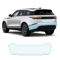Антигравійна захисна бронеплівка за лекалами для Land Rover Range Rover Velar L560 facelift 2020- задній бампер