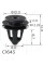 Кліпса кріплення обшивки дверей Volkswagen (1K6837200B 1K6-837-200-B 15444) (C1643)