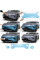 Антигравийная защитная бронепленка по лекалам для BYD Sealion 05 I 2023- задние фонари стопы