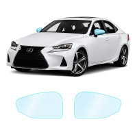 Антигравийная защитная бронепленка по лекалам для Lexus IS XE30 facelift 1 2017-2020 - зеркала