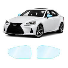 Антигравийная защитная бронепленка по лекалам для Lexus IS XE30 facelift 1 2017-2020 - зеркала